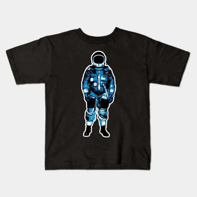 Astronaut Kids T-Shirt by SnubFountain